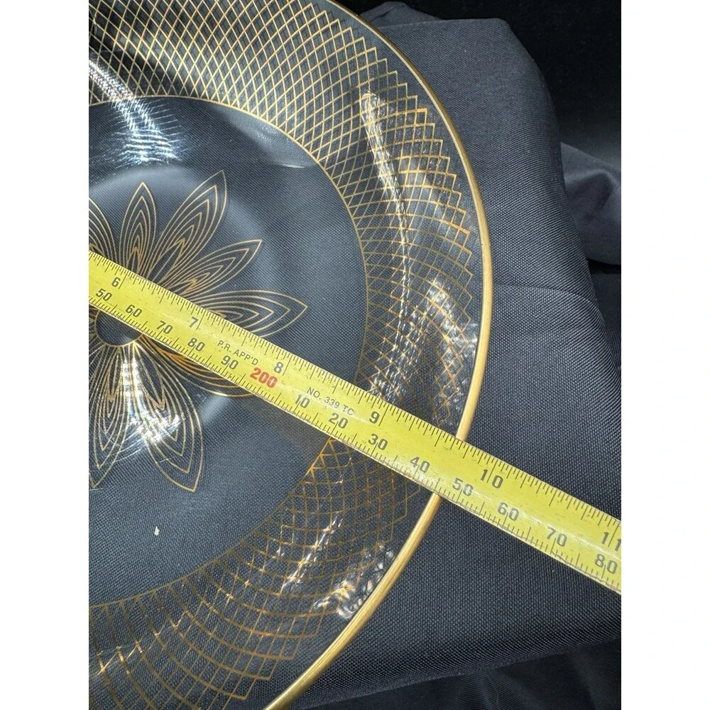 Vintage Chance Glass Serving Bowl
